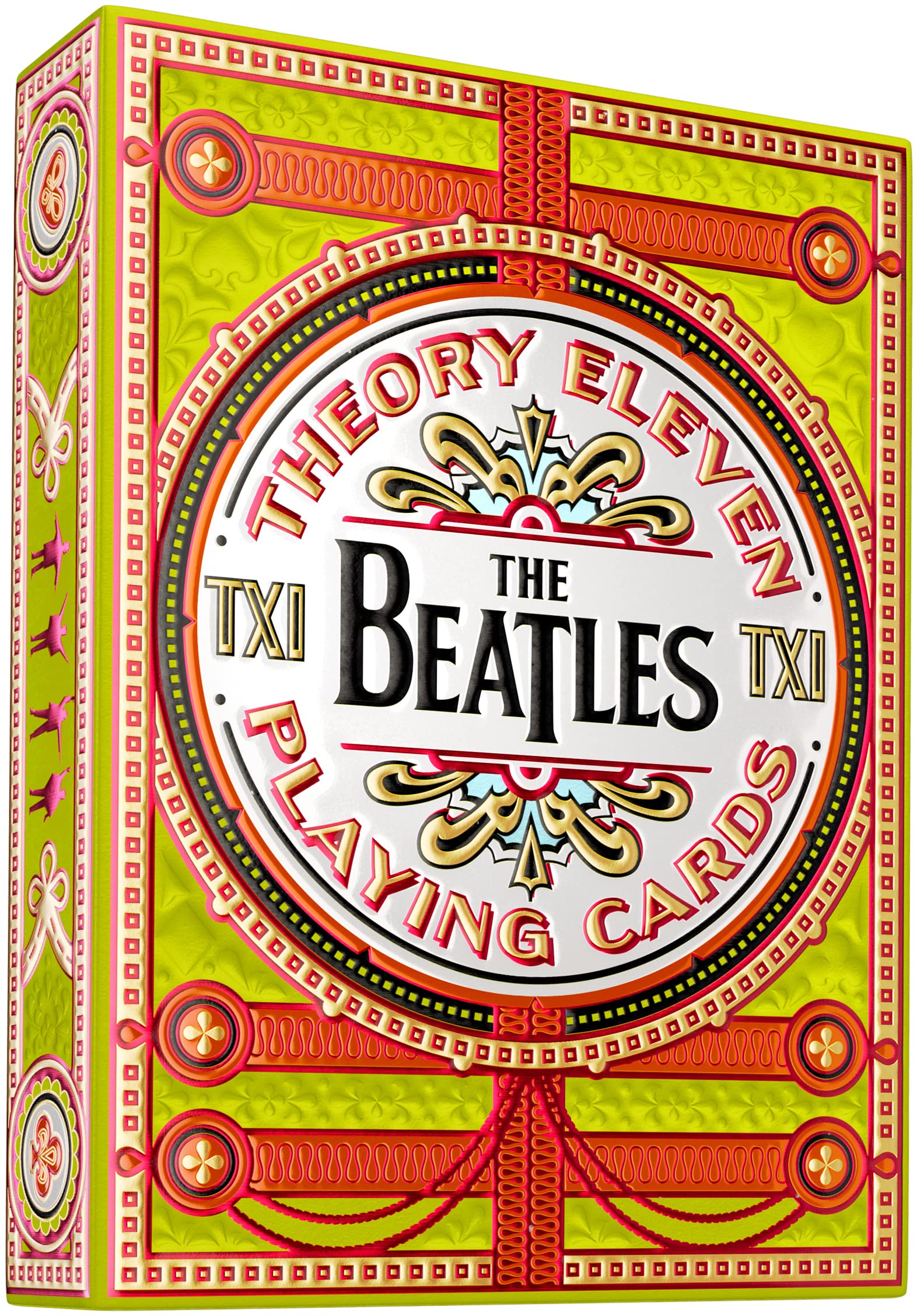 Amazon.com: theory11 The Beatles Premium Playing Cards - Green